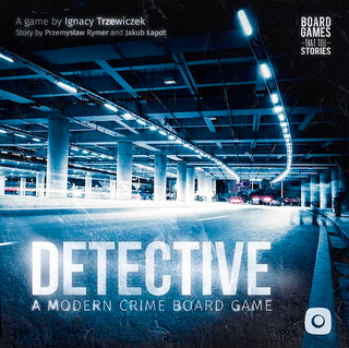 Cover image for Detective: A Modern Crime Board Game.